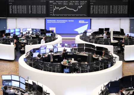 European shares open lower as tech losses weigh