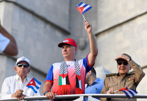 Cuba stages May Day rallies as tensions mount with US