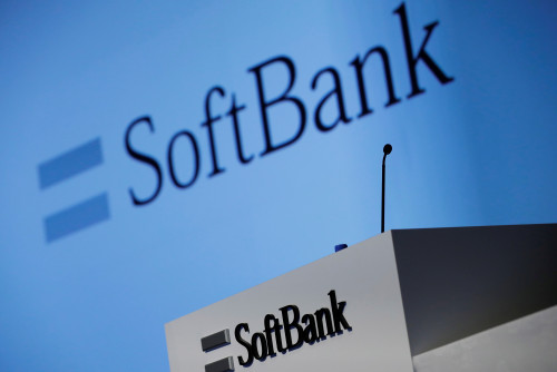 SoftBank shares hit record high on AI prospects