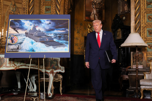Trump unveils plan for ‘Trump-class’ battleships to boost US sea power