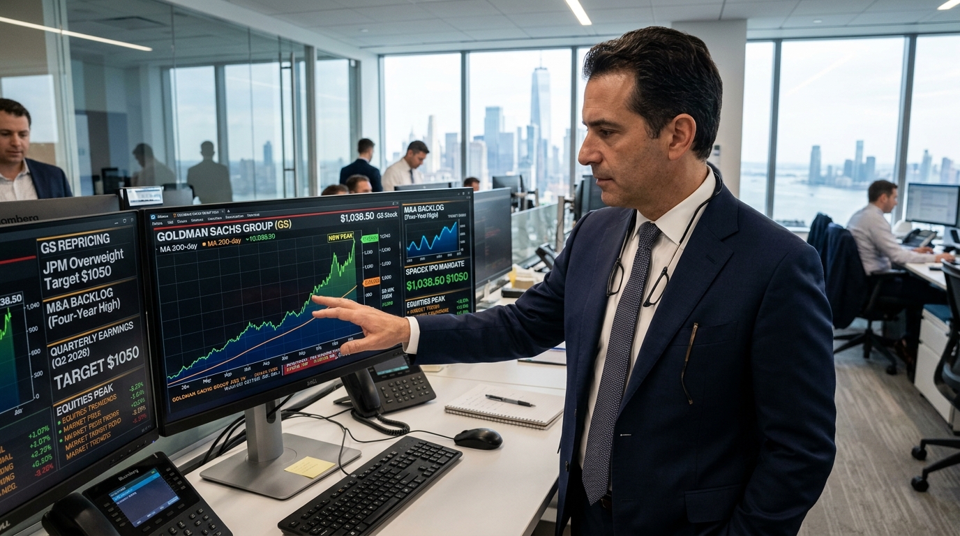 Goldman Sachs Just Repriced. The Question Is Whether It Deserves To Stay There.