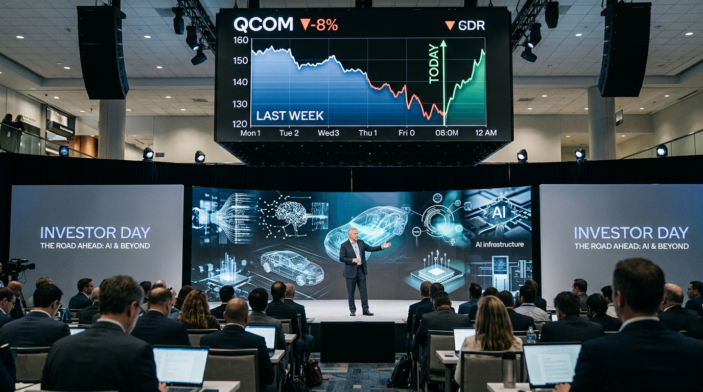 Qualcomm Is Holding Investor Day Today. The Stock Price Says Everything.