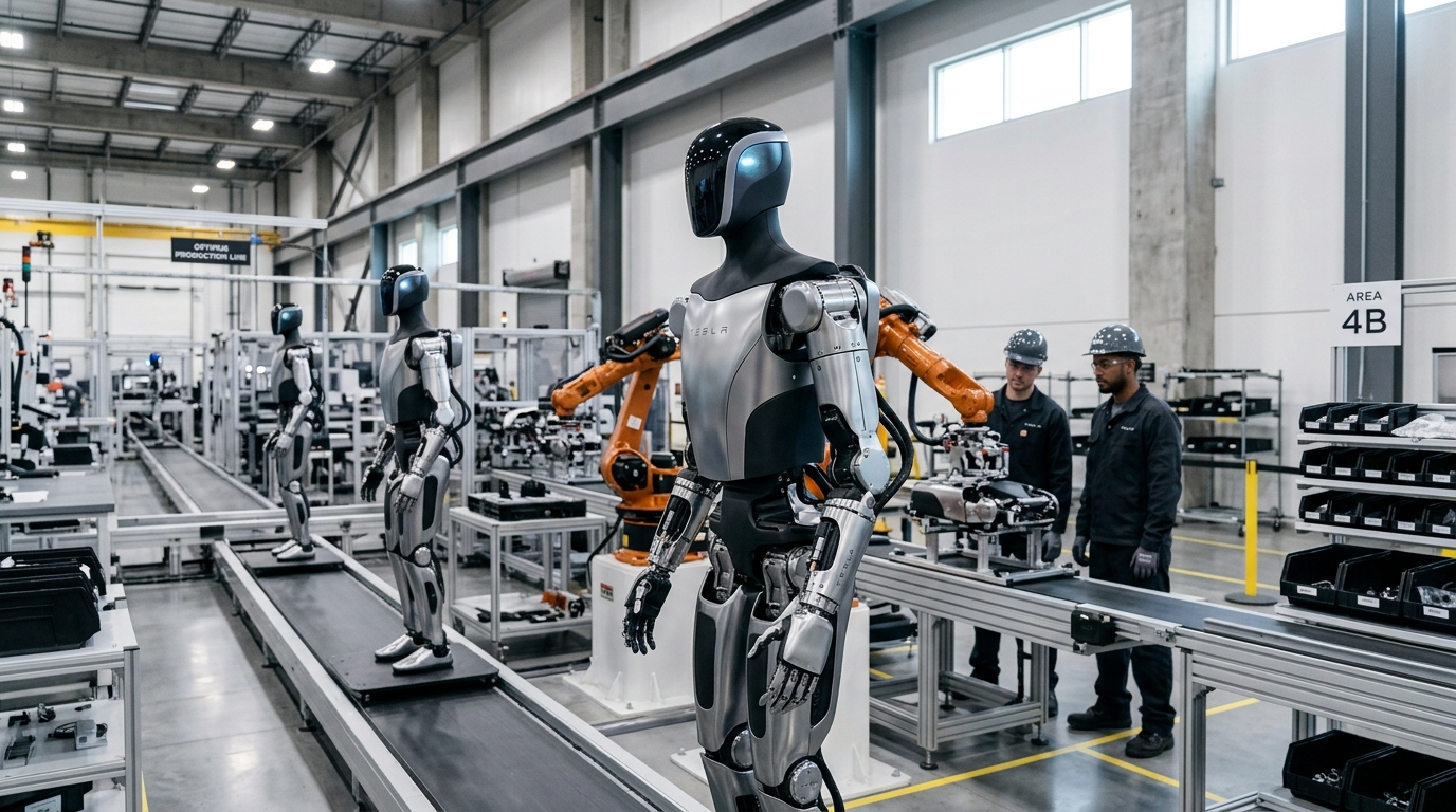 Tesla Is Becoming a Robotics Company. The Market Still Hasn’t Decided What to Do With That.