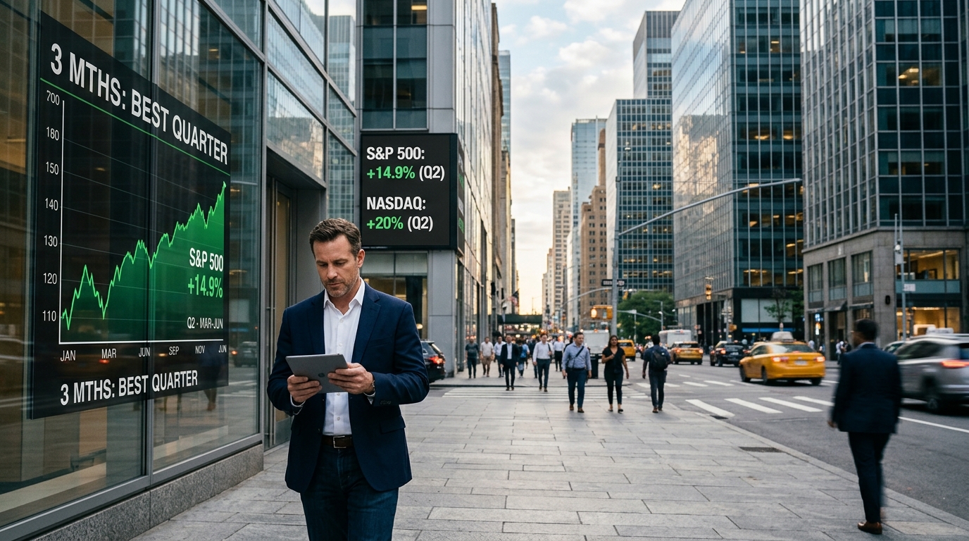 The Market Just Had Its Best Quarter in Six Years. The Next 30 Days Will Decide Everything.
