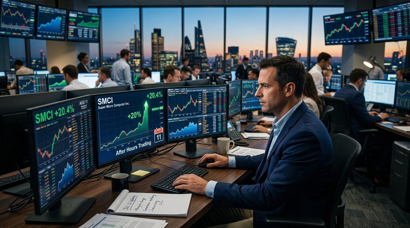 SMCI Is Up 20% After Hours. August 11 Is the Real Test.