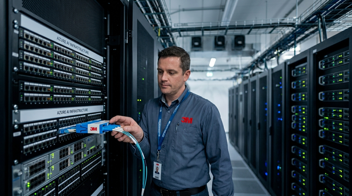 3M Reports Tomorrow. The Azure Deal Nobody Priced.