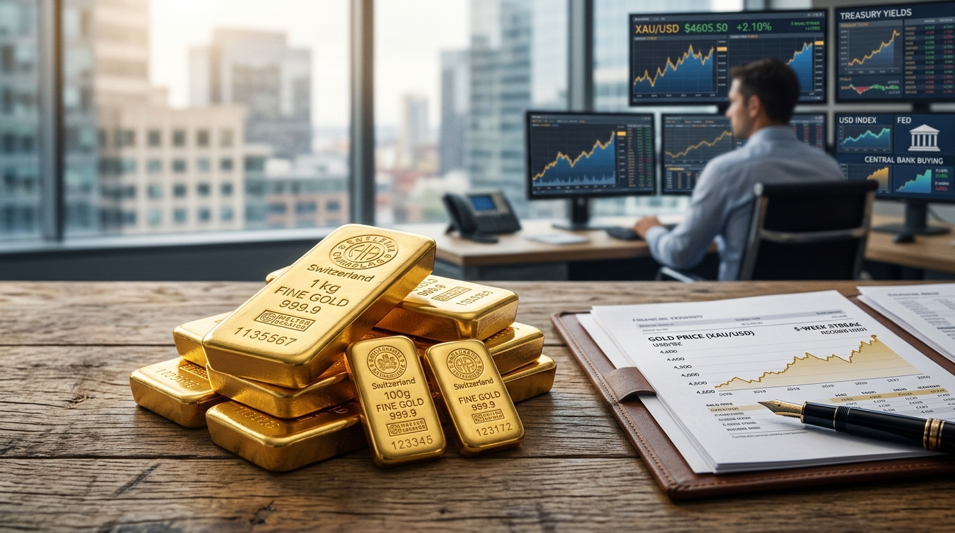 Gold Is Back. The Reasons Are Not Going Away.