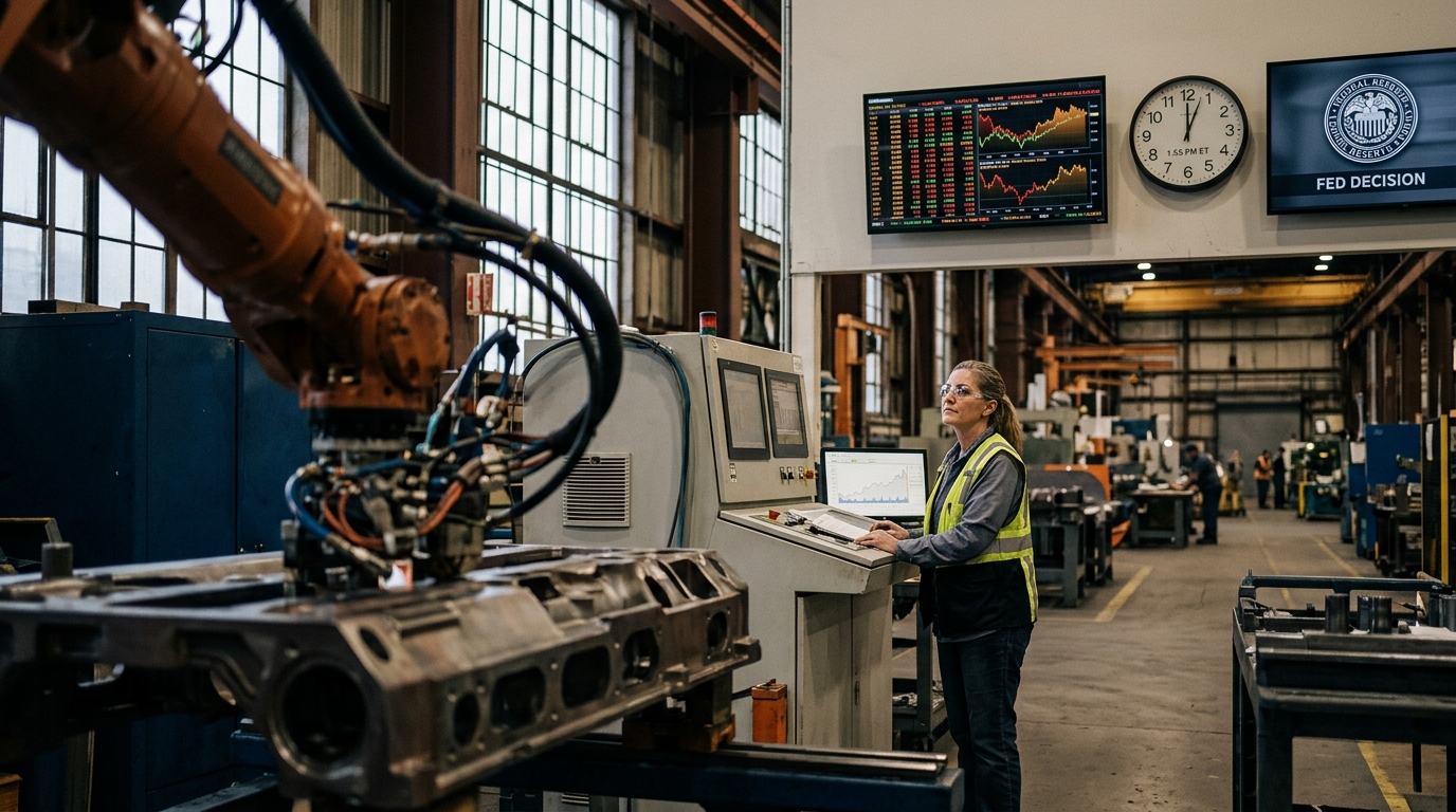 Manufacturing Slowed and Prices Rose. The Fed Decides Today.