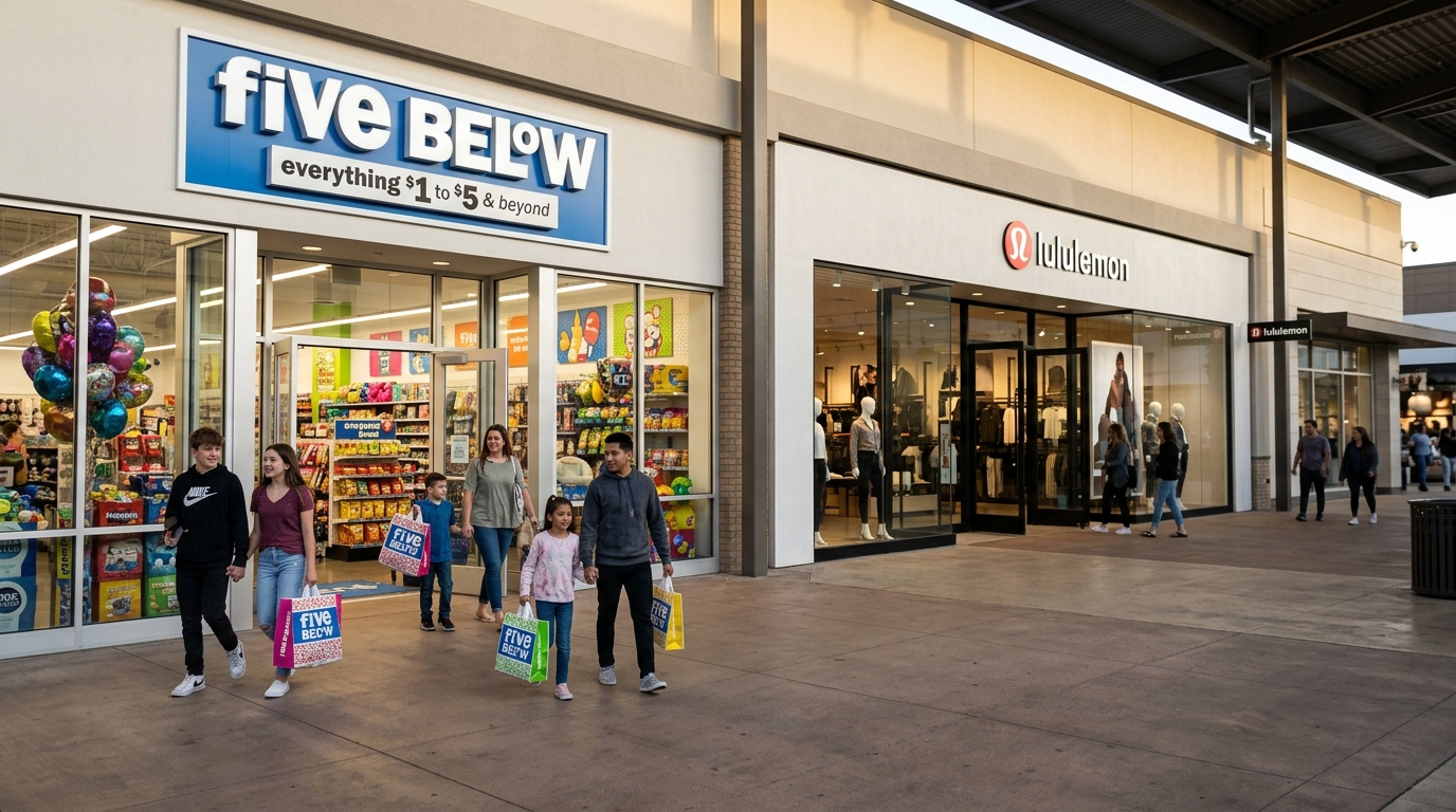 Five Below Raised Guidance While Lululemon Sank. That Gap Is the Trade.