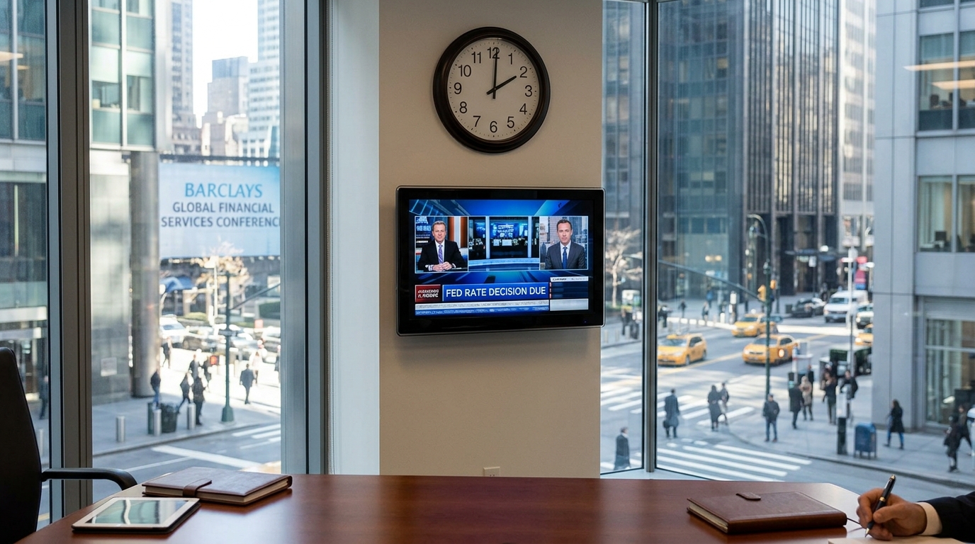 Goldman Sachs CEO Speaks at 2pm. So Does the Fed.