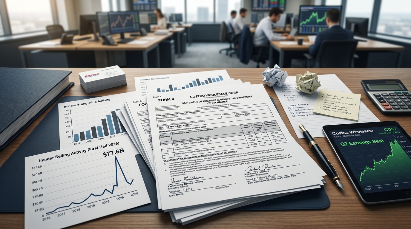 Five Costco EVPs Filed Form 4s Before the Beat. Now What?