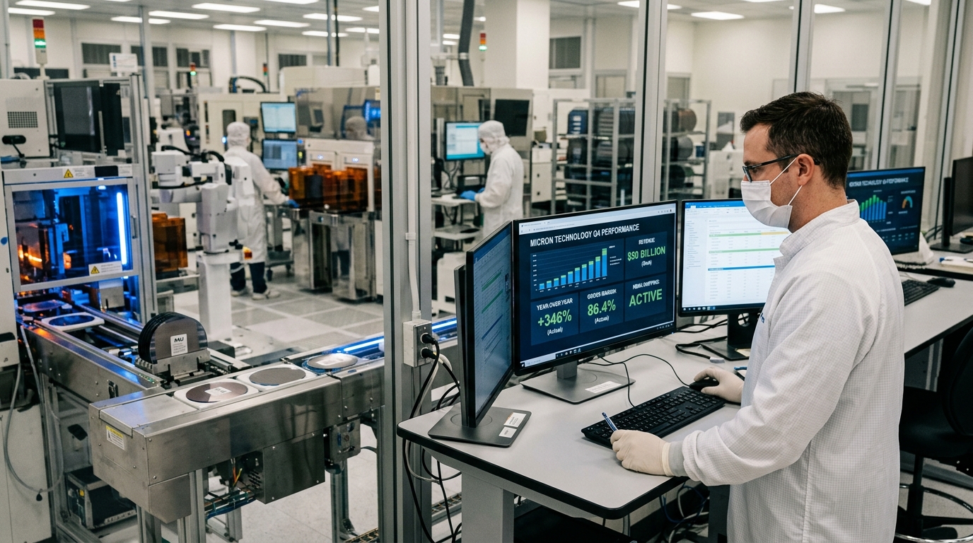 Micron Reports Wednesday With $50 Billion on the Line