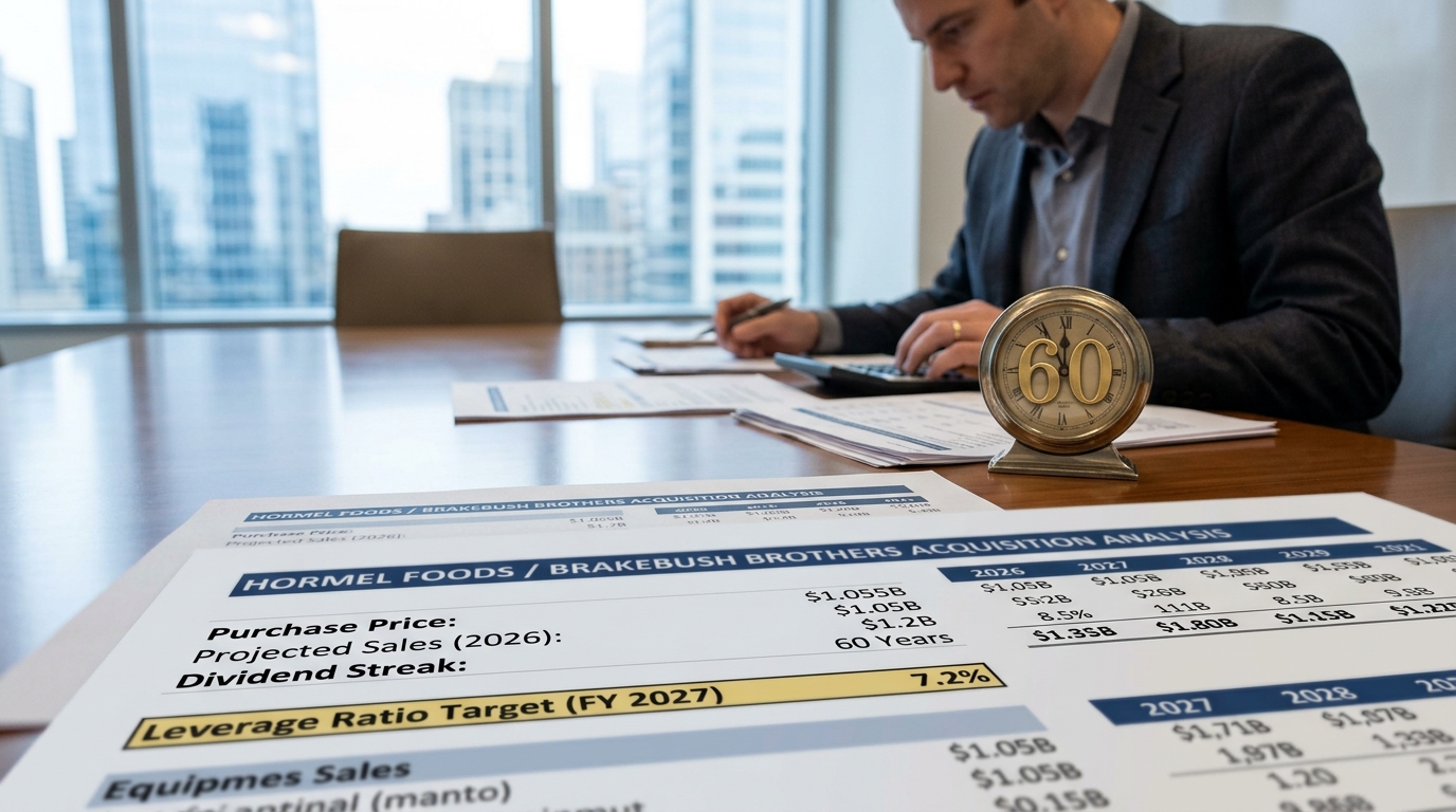 Hormel&rsquo;s $1.055B Chicken Bet Puts Its 60-Year Dividend Streak on the Clock