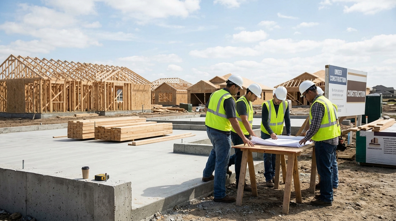 Homebuilder Stocks Need Starts Above 1.31M to Avoid a New Low