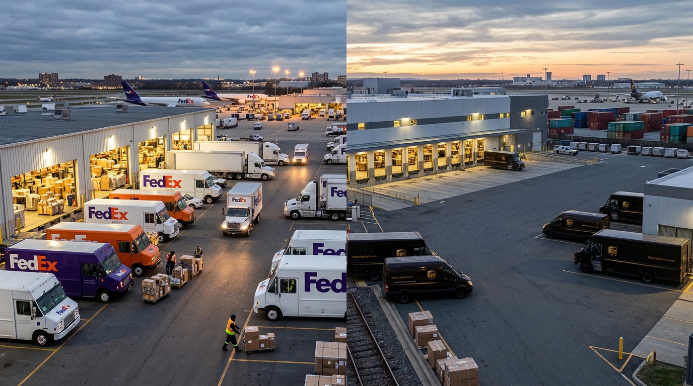 FedEx Raised Its Holiday Outlook. UPS Shrunk Peak Season on Purpose.