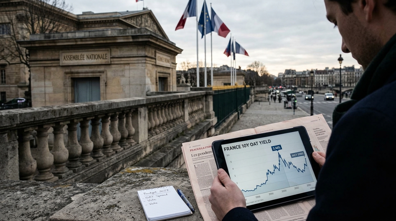 France&rsquo;s OAT Yield Already Has Its Answer. The Assembly Vote Confirms It.