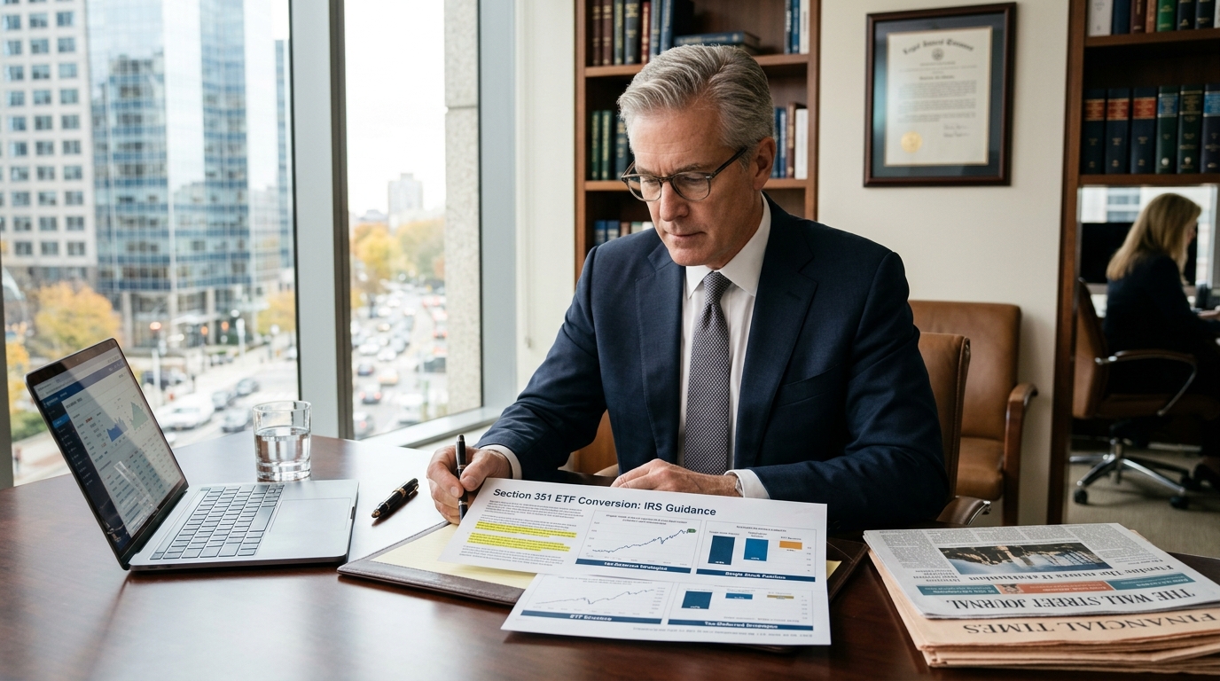 Treasury Told Wealthy ETF Investors Their Tax Deferral Was at Risk