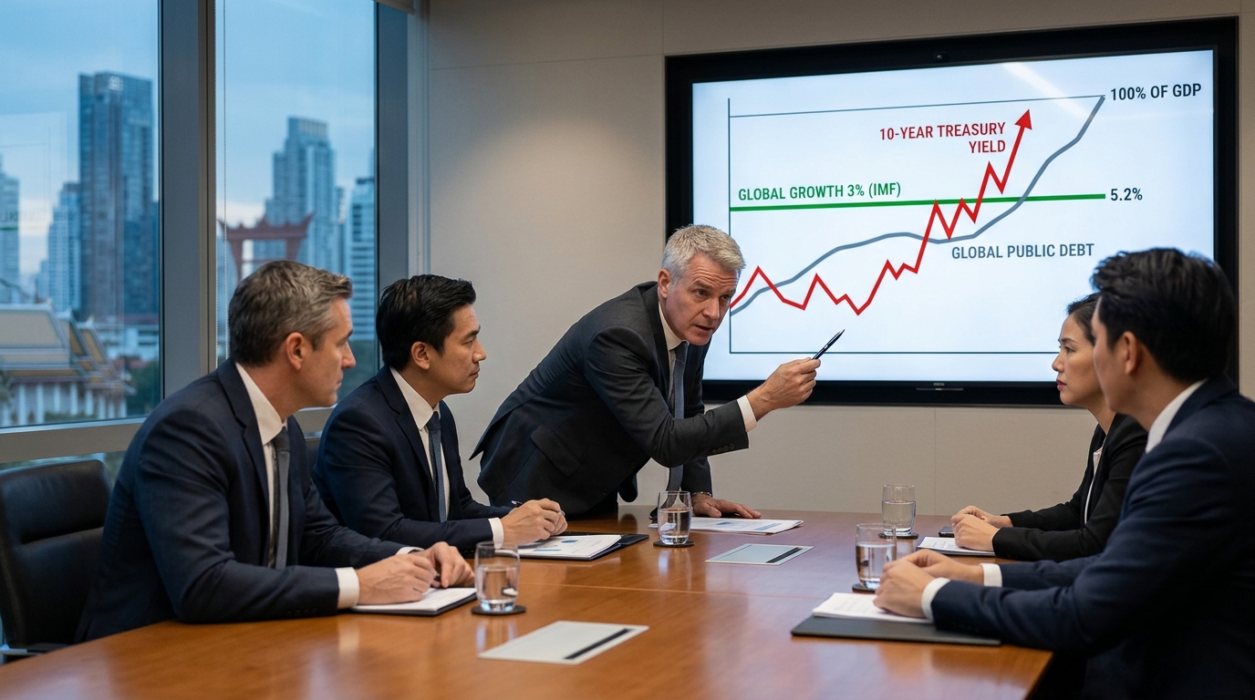 The IMF Says 3% Growth Is Holding. The Bond Market Is Not So Sure.