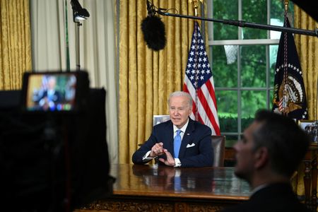 Biden cheers debt ceiling ‘crisis averted’ from Oval Office